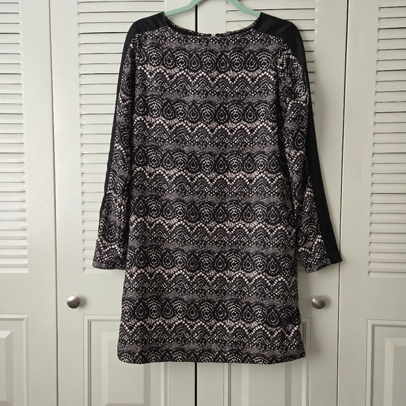 Mossimo Black& Light Pink Geometric Shift Dress Size XS #158 - Picture 1 of 8